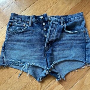 AGOLDE denim shorts size 27